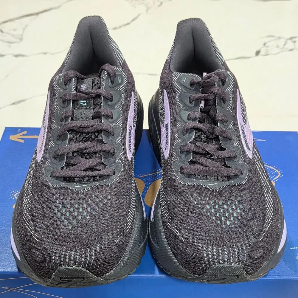 Brooks Ghost 17 Grey Clearwater Purple Size 6.5 Women's Running 120431 1B 081 - Picture 4 of 8